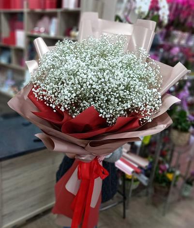 Букет цветов из: Гипсофила в Игриме