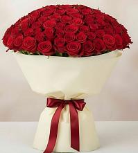 Букет 101 Красная роза Милано в Игриме