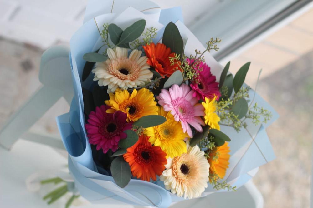 Букет цветов из: Герберы в Игриме