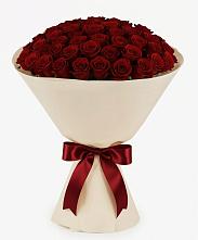 Букет 101 Бордовая роза Блэк Бакарра в Игриме