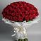 Букет 101 Красная роза Блэк Мэджик в Игриме