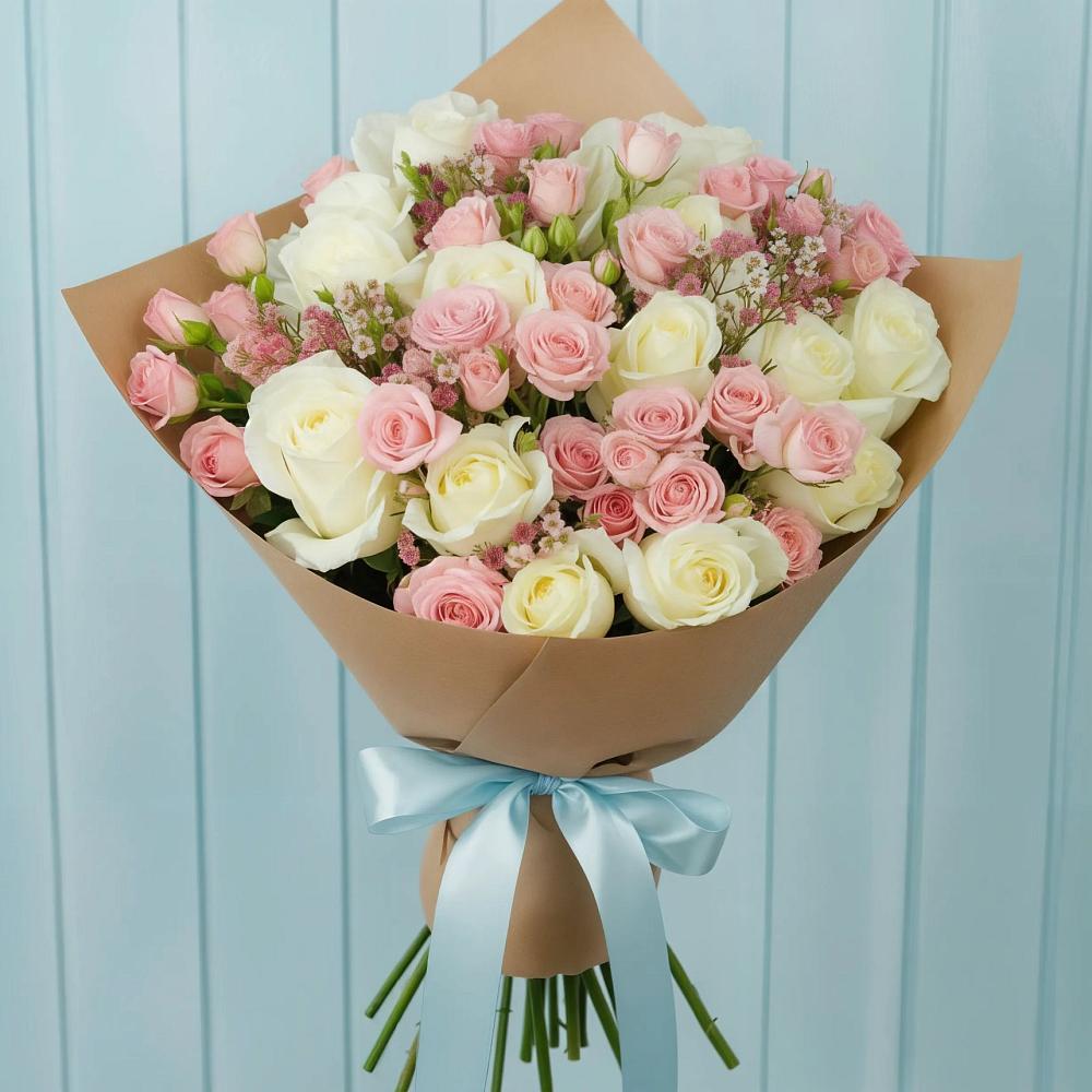 Букет цветов из: Розы в Игриме