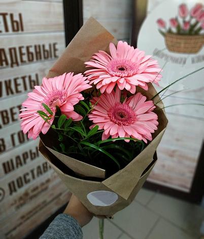 Букет цветов из: Герберы в Игриме
