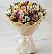 Букет цветов из:  Альстромерии #REPLACE_PRED# Игриме