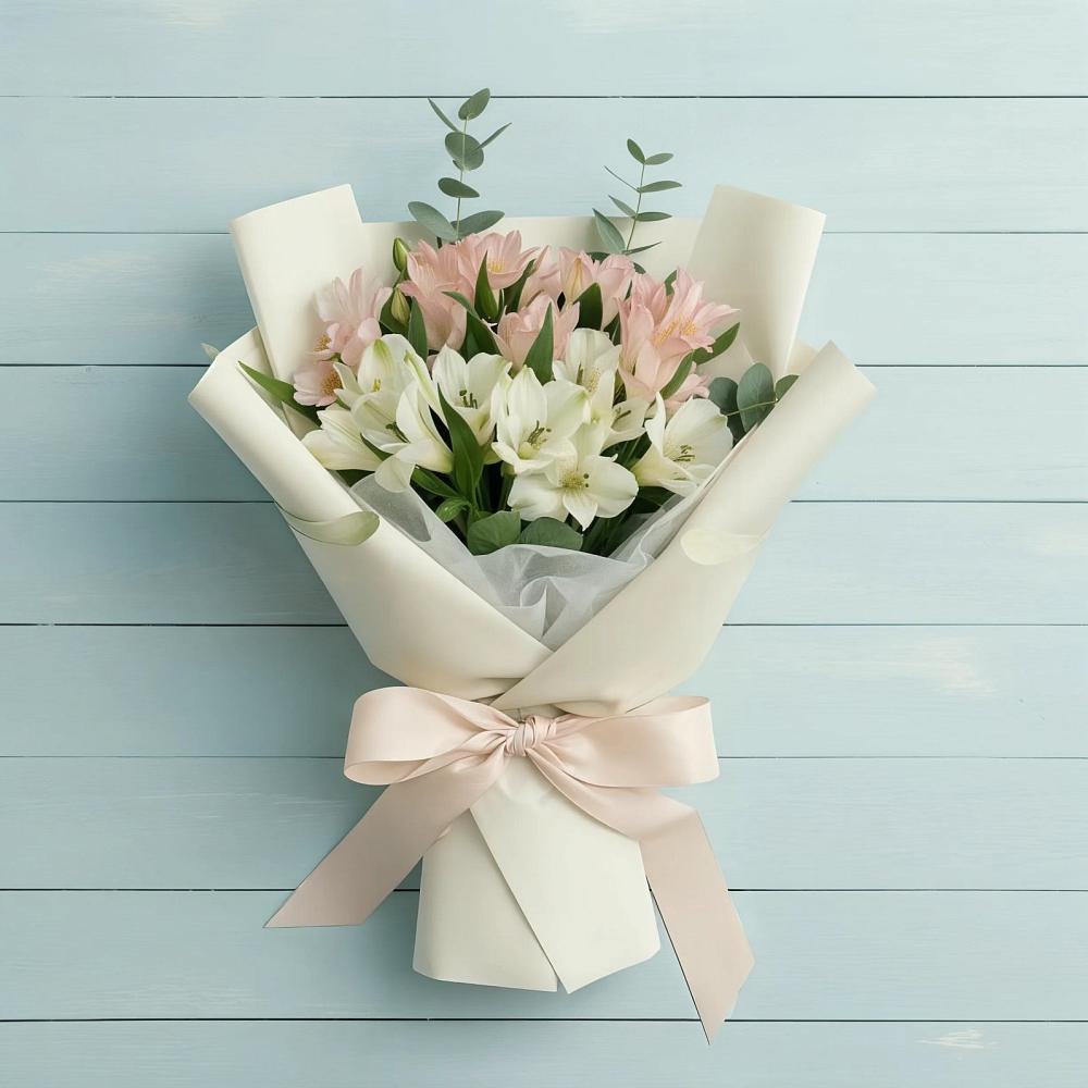 Букет цветов из: Альстромерии в Игриме