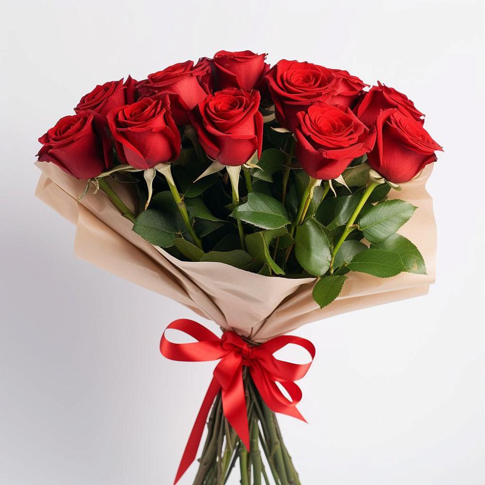 Букет 11 Красных роз Эдлесс Лав в Игриме